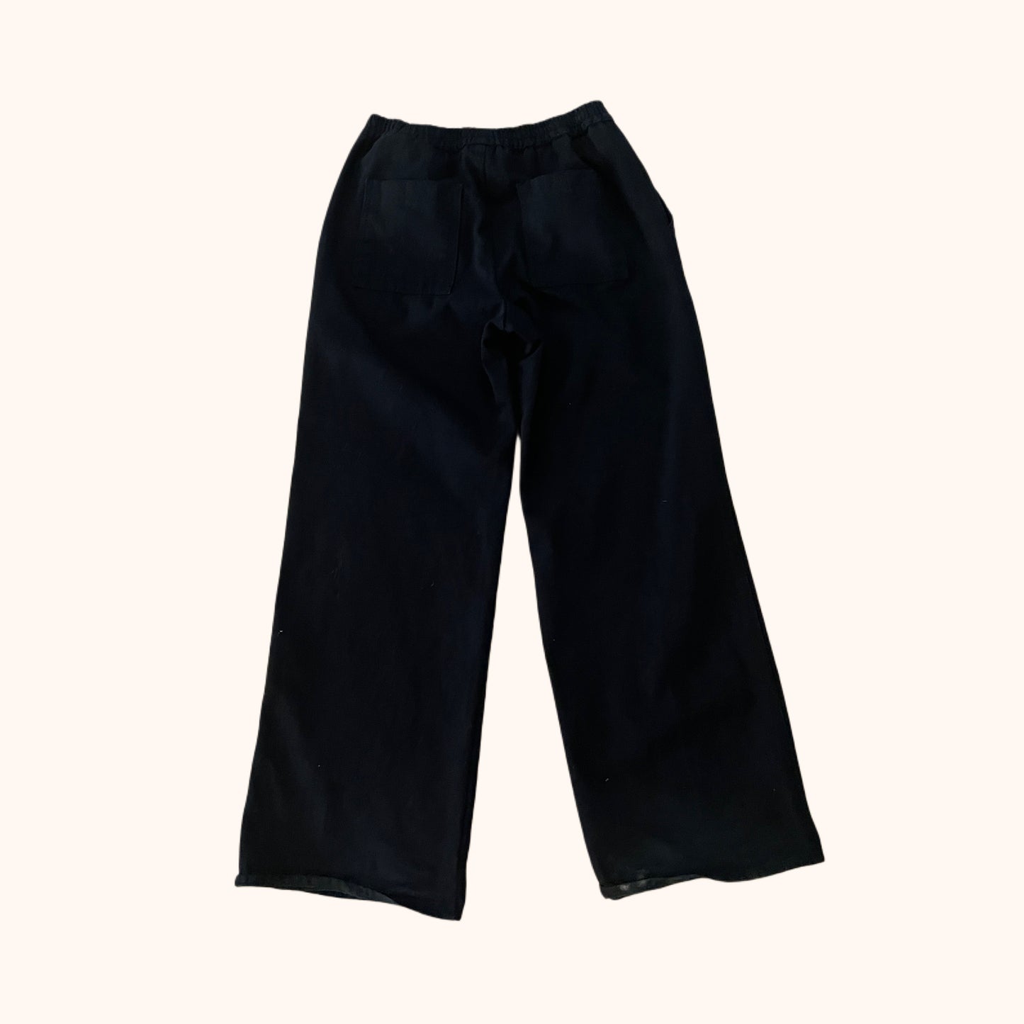 Navy Canvas Pants