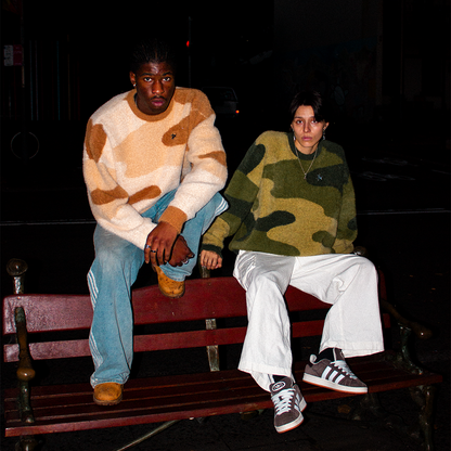 Camo Mohair Sweater