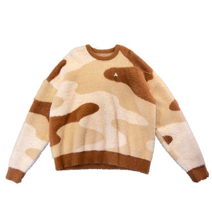 Camo Mohair Sweater