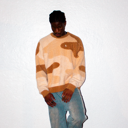 Camo Mohair Sweater