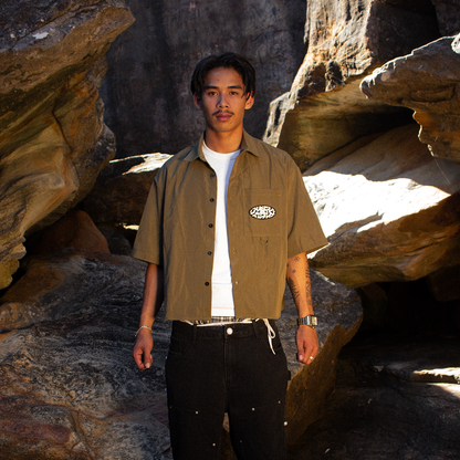 Cactus Button Up